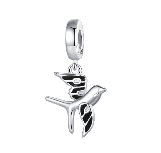S925 Silver Pandora Same Design Colorful Spring Garden Series Suitable for Original Bracelet s23