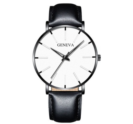Explosive mesh belt classic dented color scale color pointer watch business men's watch simple alloy belt quartz watch M13