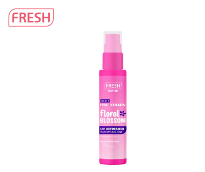 Fresh Hairlab 15 in 1 Hya+Keratin Floral Blossom UV Refresher Hair Styling Mist 50mL