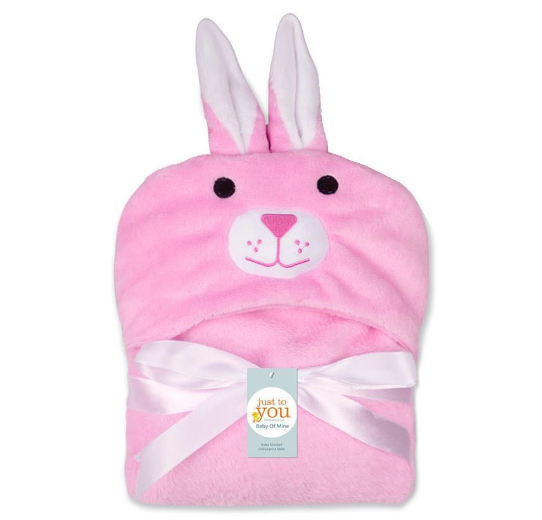 Ready Stock Hooded Baby Blanket Swaddle Bath Robe Towel Flannel Kids Newborn SB14