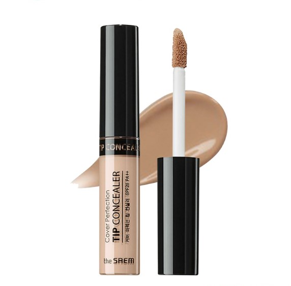 The Saem Cover Perfection Tip Concealer 1.75 Middle Beige