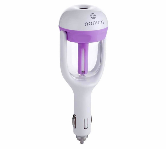 Nanum Car Humidifier (Purple) Mini Aromatheraphy Humidifier For Cars Car Accessories Car Perfume