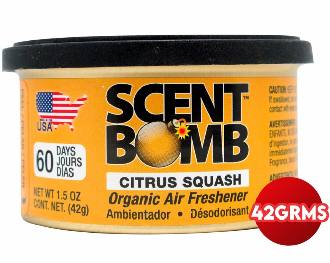 Scent Bomb Organic Citrus Squash 1.5 oz (42g)