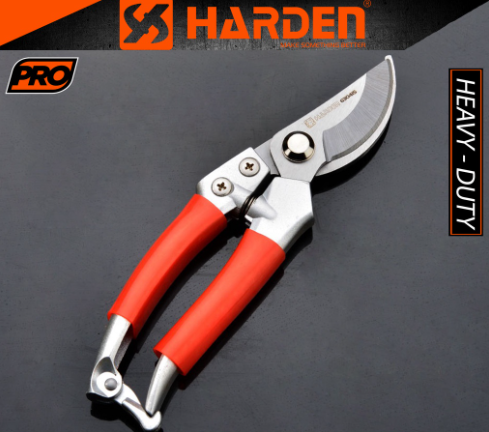 Harden 630415 200m Garden Pruner With Zinc Alloy Handle (Professional) Fruit Shears Long Length