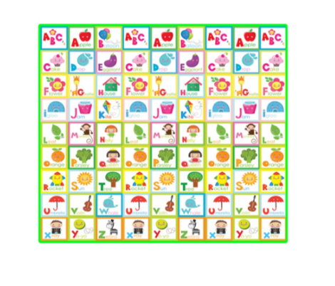 Kids Foam Playmat 1500 x 2000 x 8mm (Alphabet)