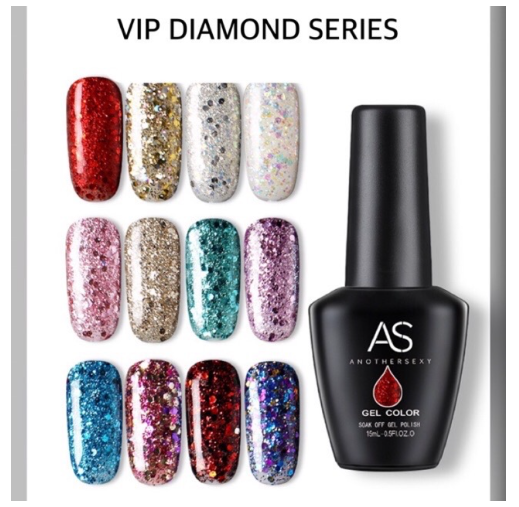 AS AnotherSexy Gel Polish VIP DIAMOND SERIES 15ML