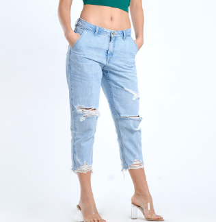 Lee Tattered Jeans for Women
