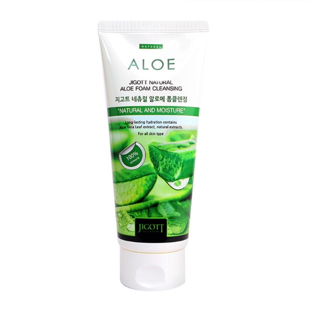 Jigott Natural Aloe Foam Cleansing