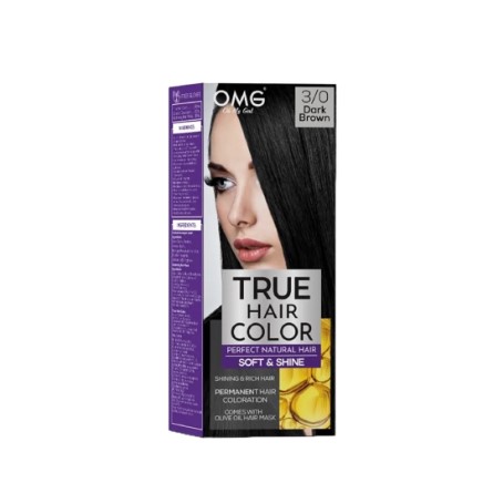 OMG True Hair Color 60ML - 3.00 Dark Brown