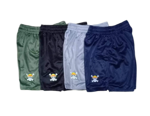 Unisex (One Piece) Above The Knee Shorts/Maka[al Tela/With Pocket Both Side