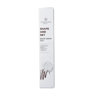 EVER BILENA Plus Shape and Set Brow Serum Duo - Chestut