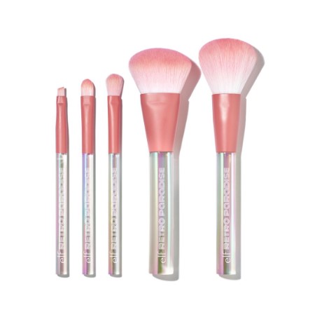 Elf Cosmetics Retro Paradise 5 Piece Brush Set