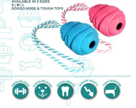 Doggo Tough Swirly Cone (Medium Size)