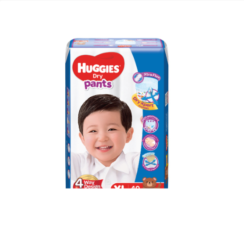 Huggies Dry Pants XL - 40 pcs