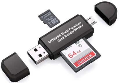 USB Memory Card Reader High Speed Micro USB OTG to USB 2.0 Card Adapter SD TF Android