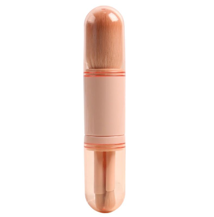 Sparkle Portable 4 In 1 Telescopic Makeup Brush for Face Eye Makeup-Travel-Highlight