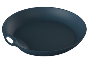 Decathlon Quechua 100 Mountain Hiking Plastic Camp Plate 0.45L