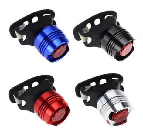 Waterproof Bike Bicycle Rear Tail LED Helmet Cycling FlashLight Safety Warning Lamp Cycling Safety Warning Light