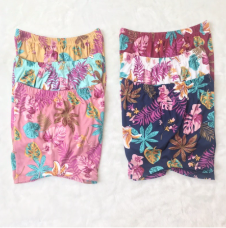 Sexy Floral Comfy Shorts Teenage - Adult Girls