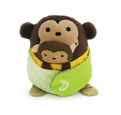 Skip Hop Hug And Hide Stroller Toy - Monkey