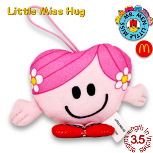 Mr Men Little Miss McDo Hanging Plushies Bag Charm Stuffed Toys McDo14