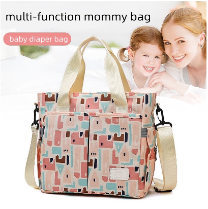 large size 5 in 1 baby bag mommy bag baby diaper nappy Storage travel shoulder bag handbag Organizer