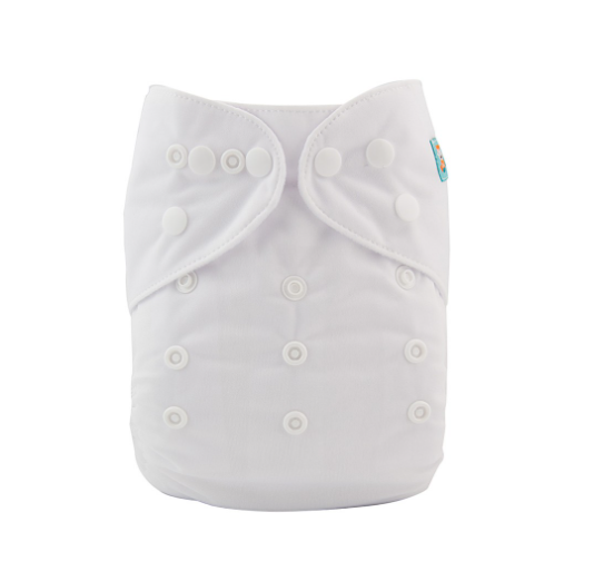 Alva Baby Cloth Diapers Solid Color One Size Adjustable Reusable Washable Pocket Cloth Diaper Cloth Diaper Only P20