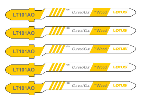 Lotus Jigsaw Blade Bi- Metal (Curved Cut) LT101AO