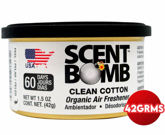 Scent Bomb Organic Clean Cotton 1.5 oz