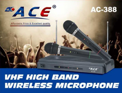 ACE Wireless Microphone AC-388