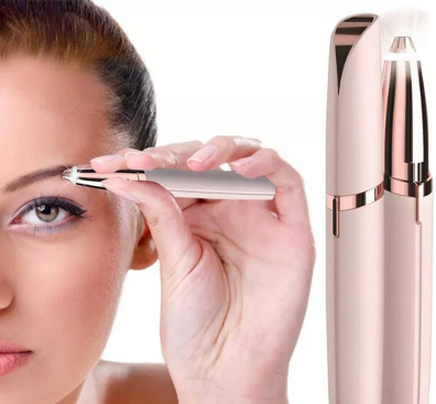Mic Flawless Electric Eyebrow Mini shaver Lipstick Shape Eye brow Trimmer Facial Hair Removal