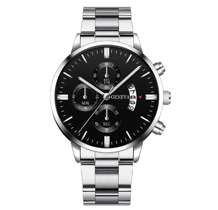 GENEVA Luxury gold Men's Fashion Watches Men's Automatic Date Analog Wrist Watches for men Waterproof Casual Sports Clock M9