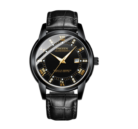 Binbond Original Luxury Watch Men's Calendar Fashion Casual Fashion Business Ultra-Thin Waterproof Men's Watch 06