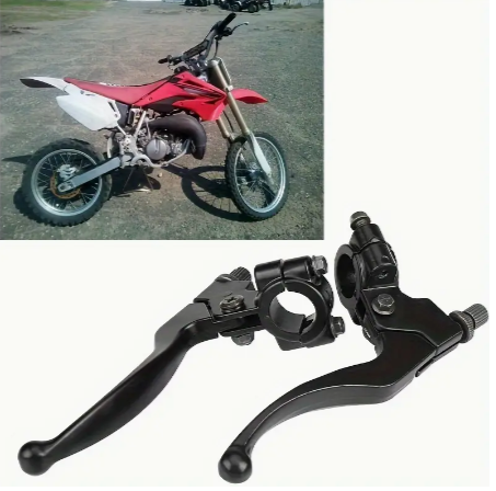 Off Road Motorcycle Accessories, For HONDA CR100 For CR250 For XR250 Hub Brake Handle, Clutch Handle, Motorcycle Adjustable Folding Brake Clutch Levers