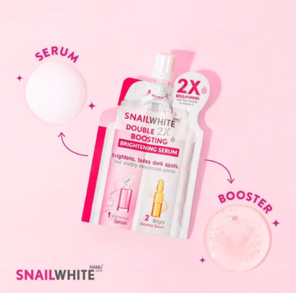 SnailWhite Nailwhite Double Boosting Brightening Serum 4ml + 4ml