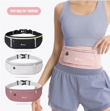 Fashion waterproof body Jogging belt bag for men running waist chest cellphone korean front bags 1977