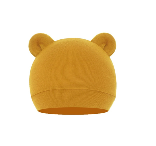 BB Baby Newborn Hospital Hat Autumn Winter Cute Warm Cotton Bear Hat Beanie Baby C2