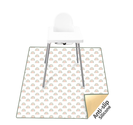 Happy Flute110x110CM Baby Play Mat Baby Crawling Mat Portable Waterproof  Anti-Slip Folding Mat Playmat For Baby S9