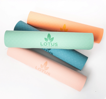 Lotus Activewear Premium Reversible 6mm Yoga Mat