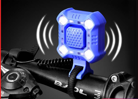 Horn ng Bike ng USB USB Rechargeable Headlight With Horn 350 Lumen LED Bike Lamp Cycling FlashLight