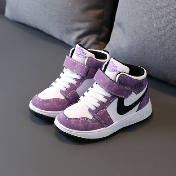 Children's shoes High top sports casual running comfortable travel shoes (3-10 years old)