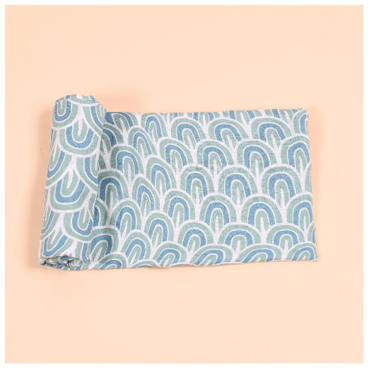 HappyFlute 1Pcs Baby Muslin Swaddle Cotton Summer Baby Blanket 120x110cm S11