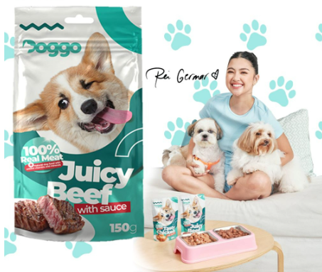 Bunch of Doggo Juicy Beef Wet Food (150g) (Set of 3)