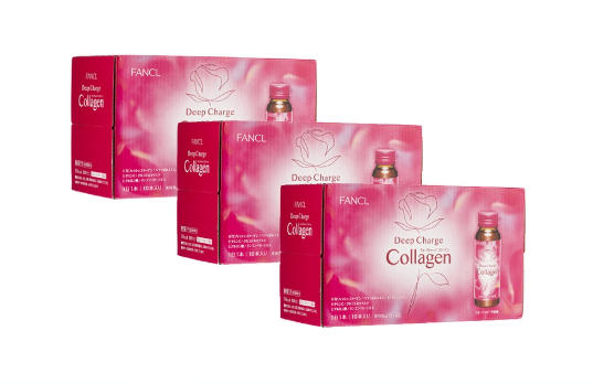 Fancl Deep Charge Collagen Drink 3 Boxes