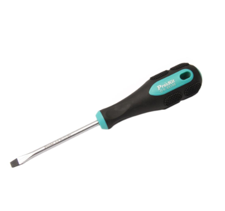 Pro'sKit 9SD-213A Pro-Soft Screwdriver (-6 6x150mm) Anti Slip Ergonomic Grip