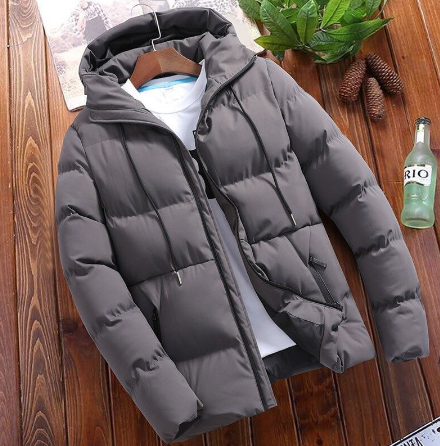 Men Casual Thick Warm Windbreaker Parkas Coats