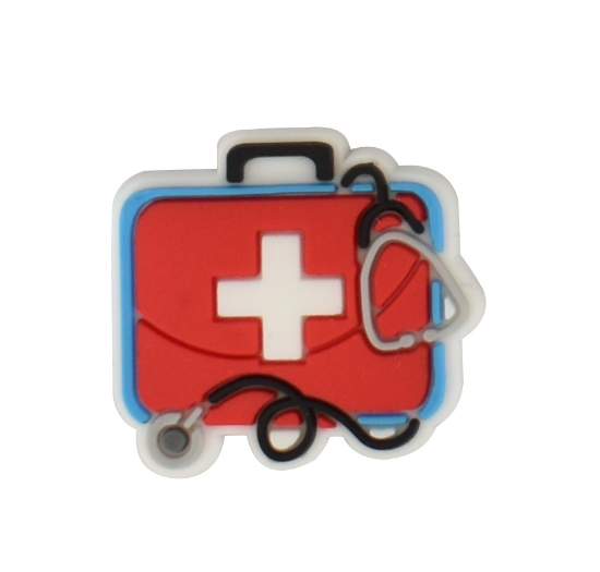 Cartoon Nurse Cap Crocs Jibbitz Medical Shoe Charms Medicine Kit Jibitz Croc Bandag Jibbits Charm for Kids Shoes Accessories Decoration 11