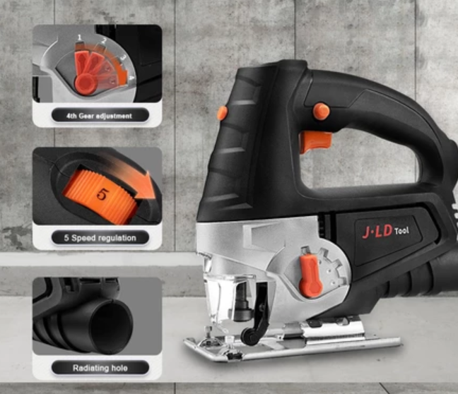JLD Jigsaw 45° Jigsaw Power Tools Original 580W Cut Off Machine Sale Original for wood repair