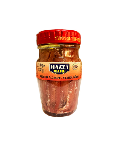 Mazza Anchovies in Sunflower Oil 80g