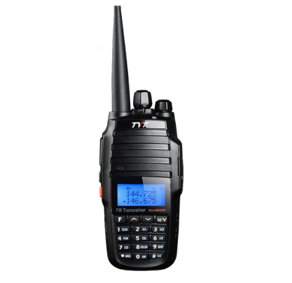 Tyt Th-UV8000D Walkie Talkie 10 Watt 3600mAh 136-174MHz/400-520MHz Ham Radio